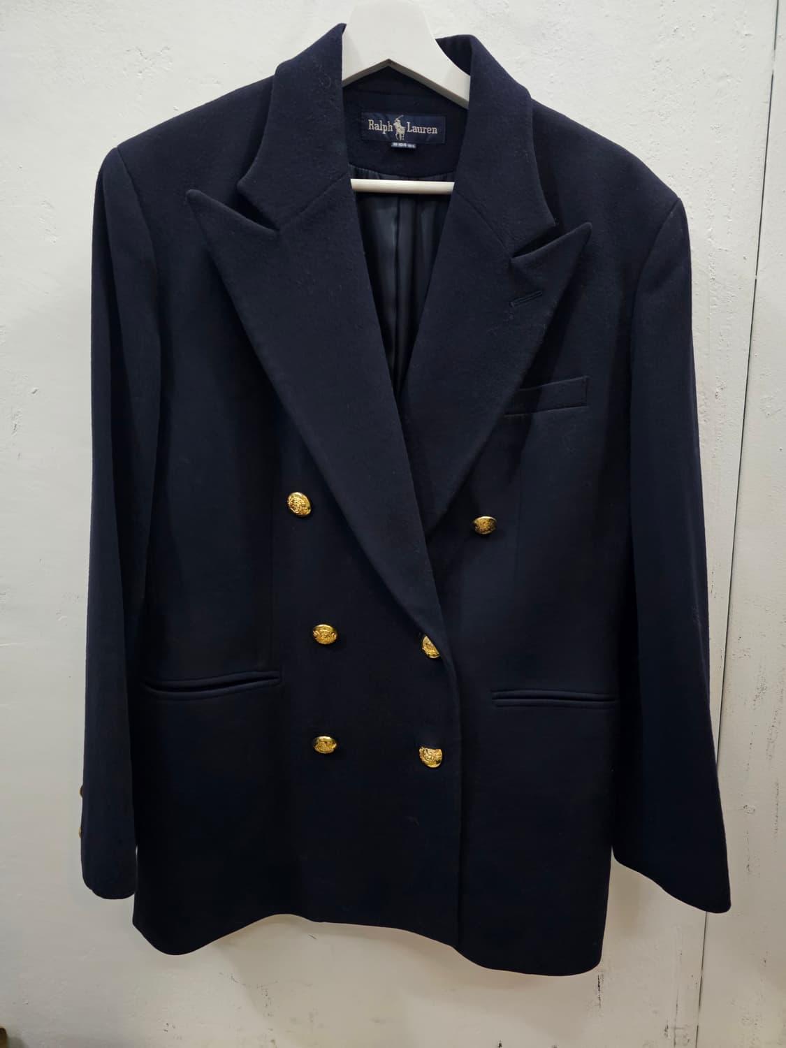 랄프로렌 모100%(캐시미어울) 더블 자켓 상품이미지1