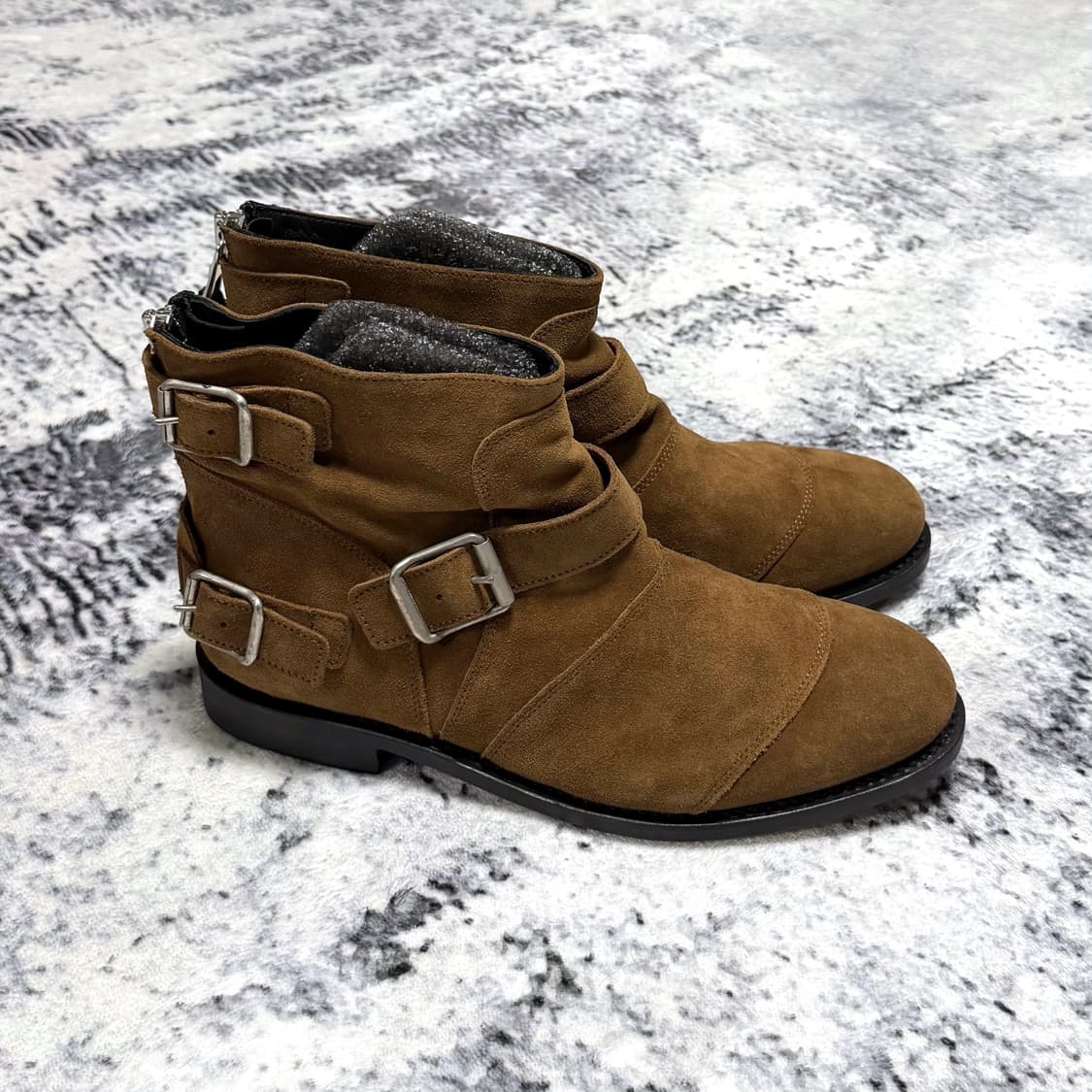 (풀구성 새상품) 발망 H&M 스웨이드 부츠 41 상품이미지1