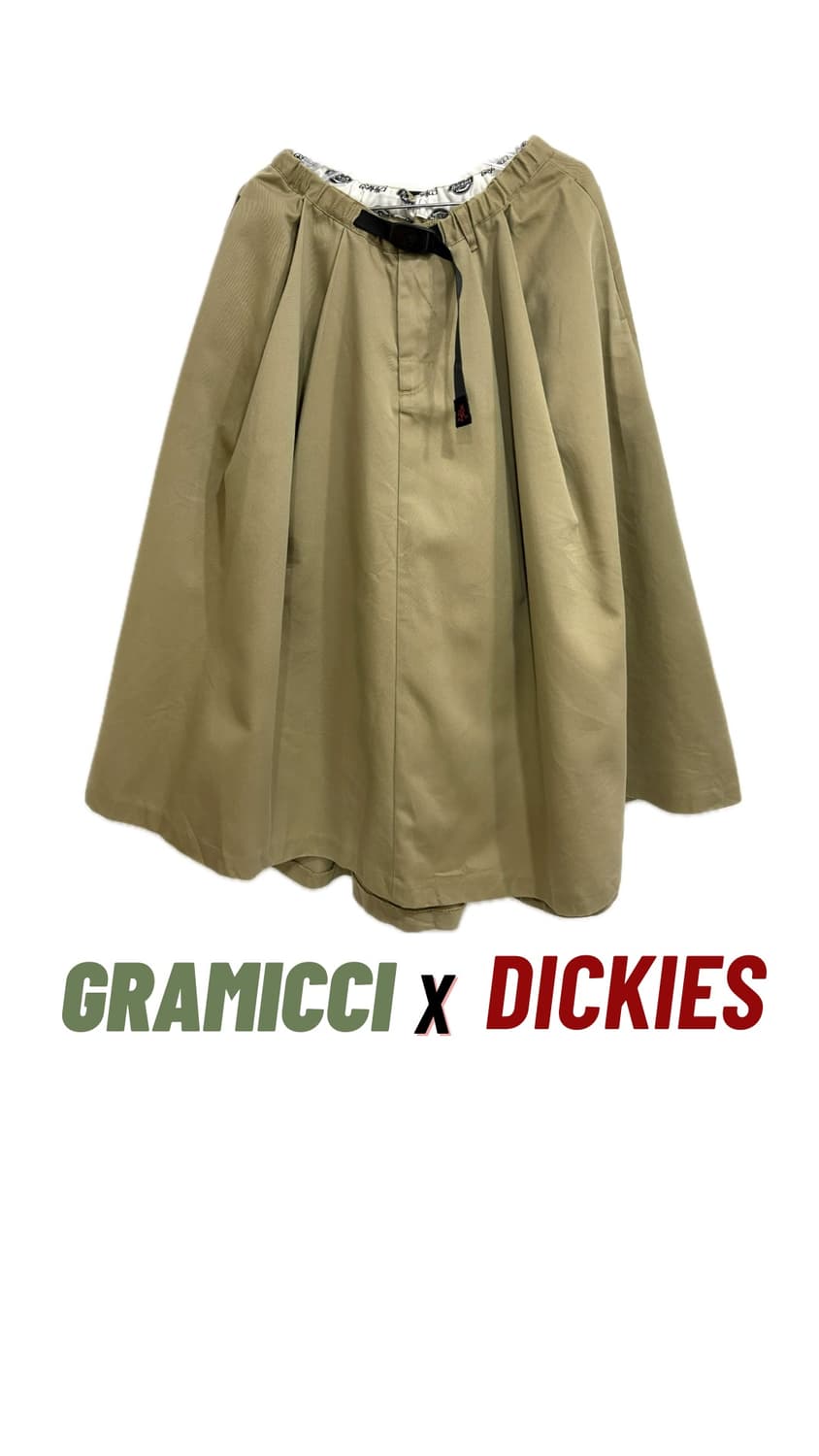 GRAMICCI X DICKIES 워크스커트 상품이미지1