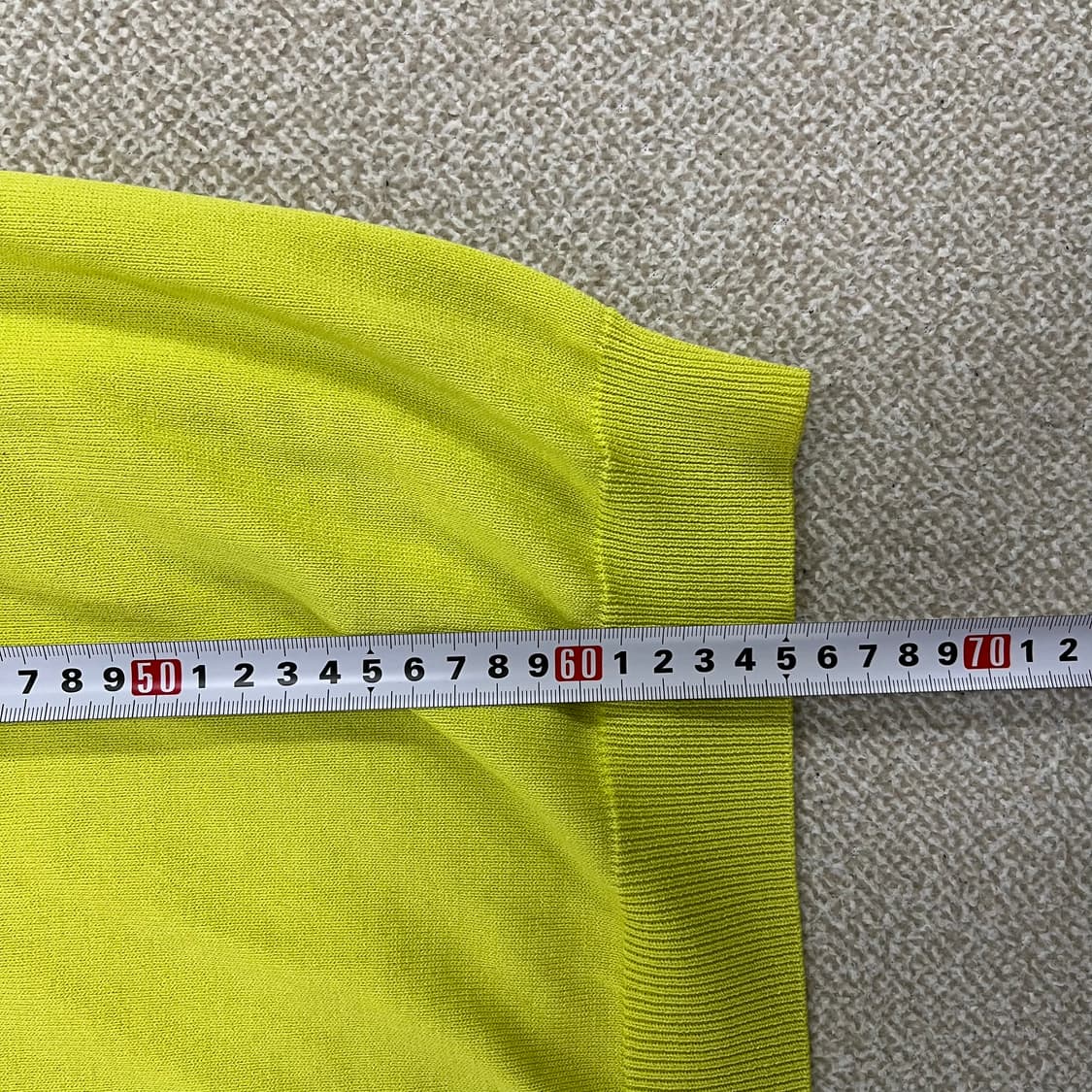 실측확인 빈티지 오픈카라 반팔 니트 0225M2 상품이미지5