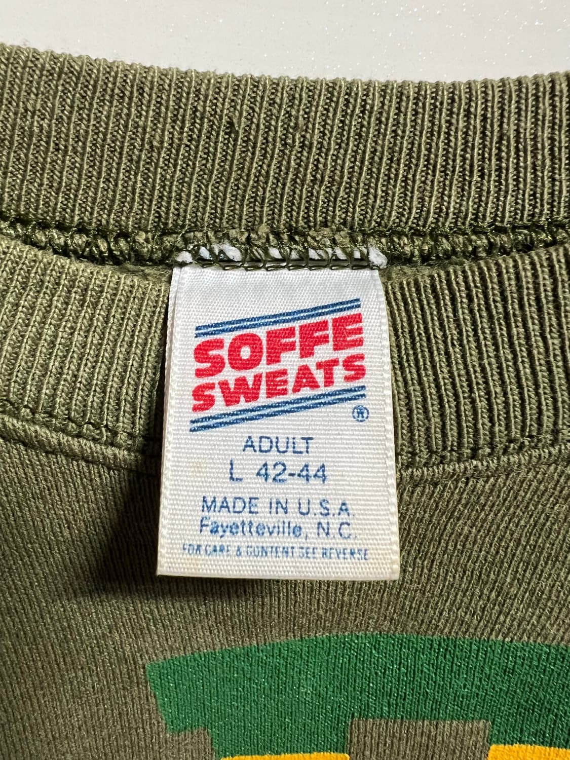 빈티지 80년대 Soffe 폴리 스웻셔츠 상품이미지3