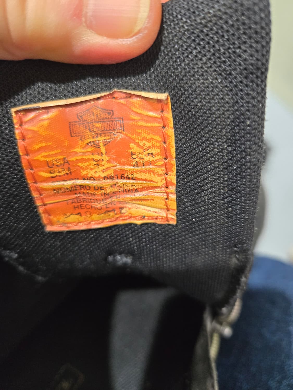 할리데이비슨 블랙 워커 상품이미지7