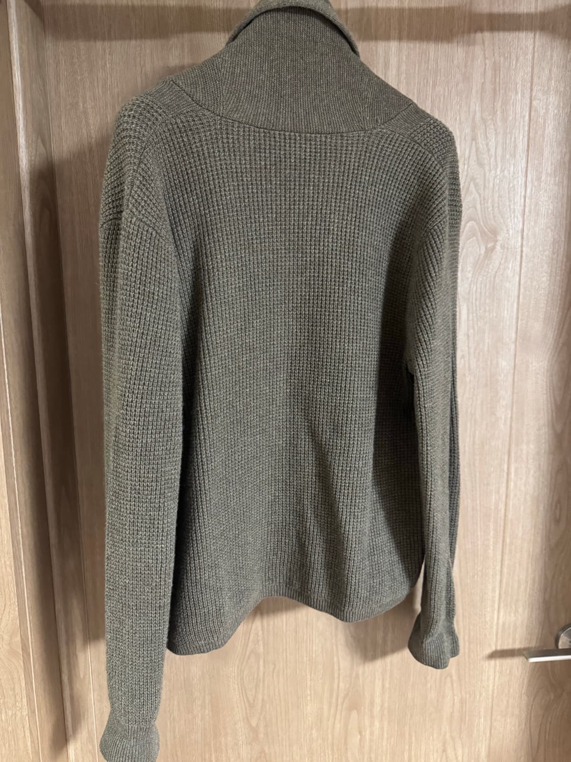 더블알엘 캐시미어 숄 칼라 가디건 브라운 L사이즈 상품이미지3