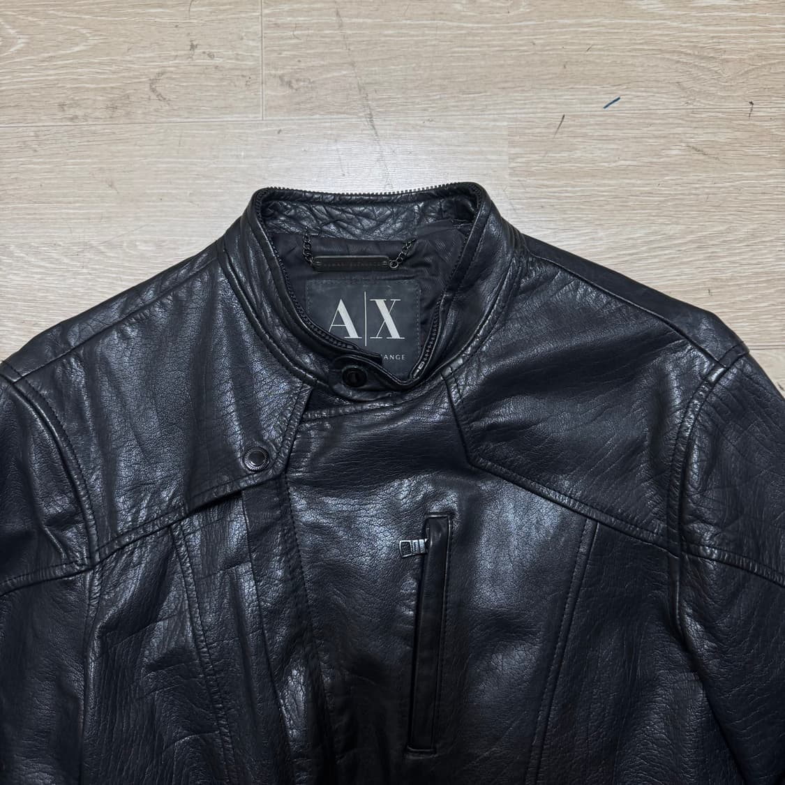 아르마니 익스체인지 소가죽자켓 상품이미지2