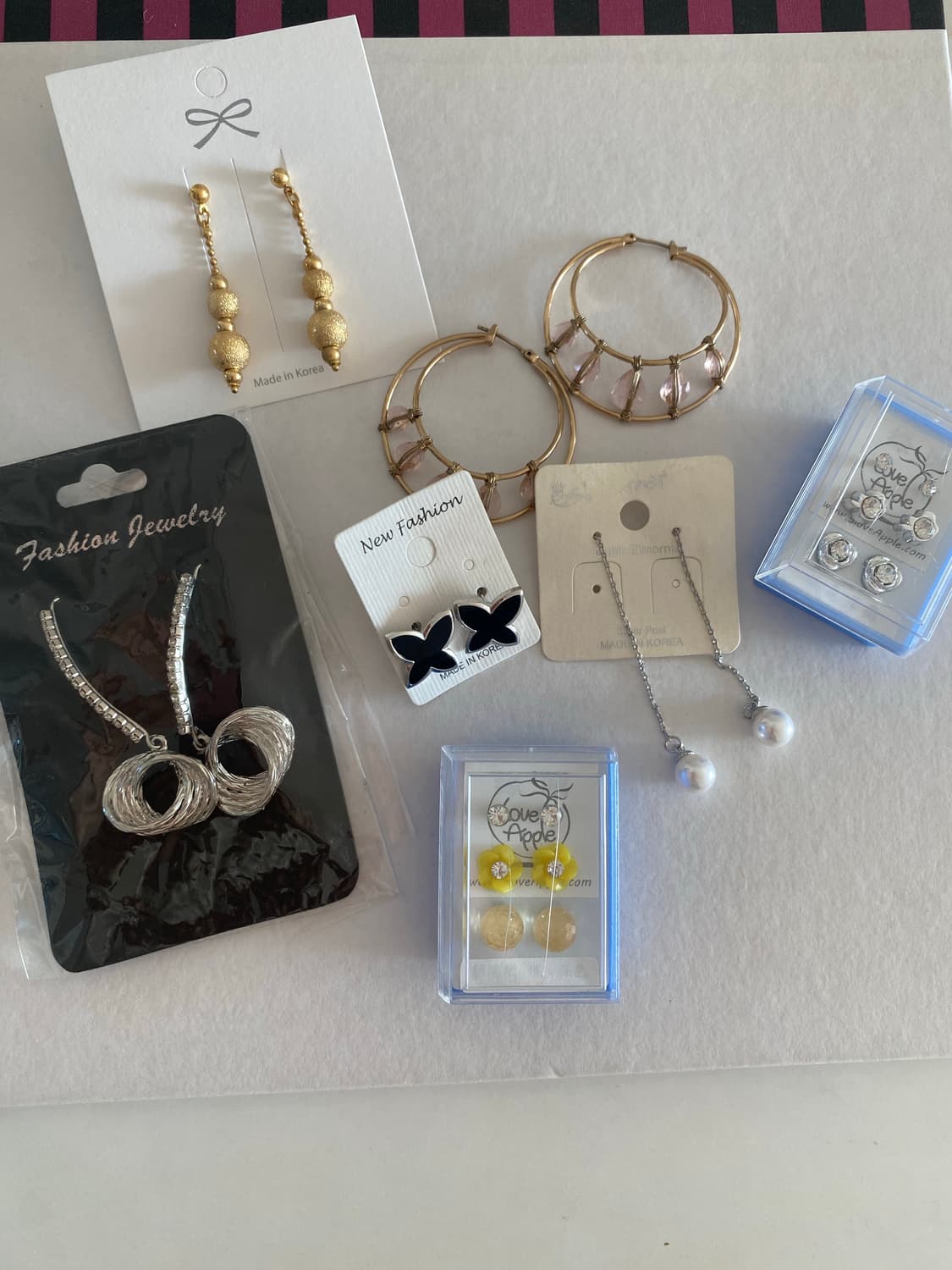 새상품 귀걸이 7종 세트 상품이미지1