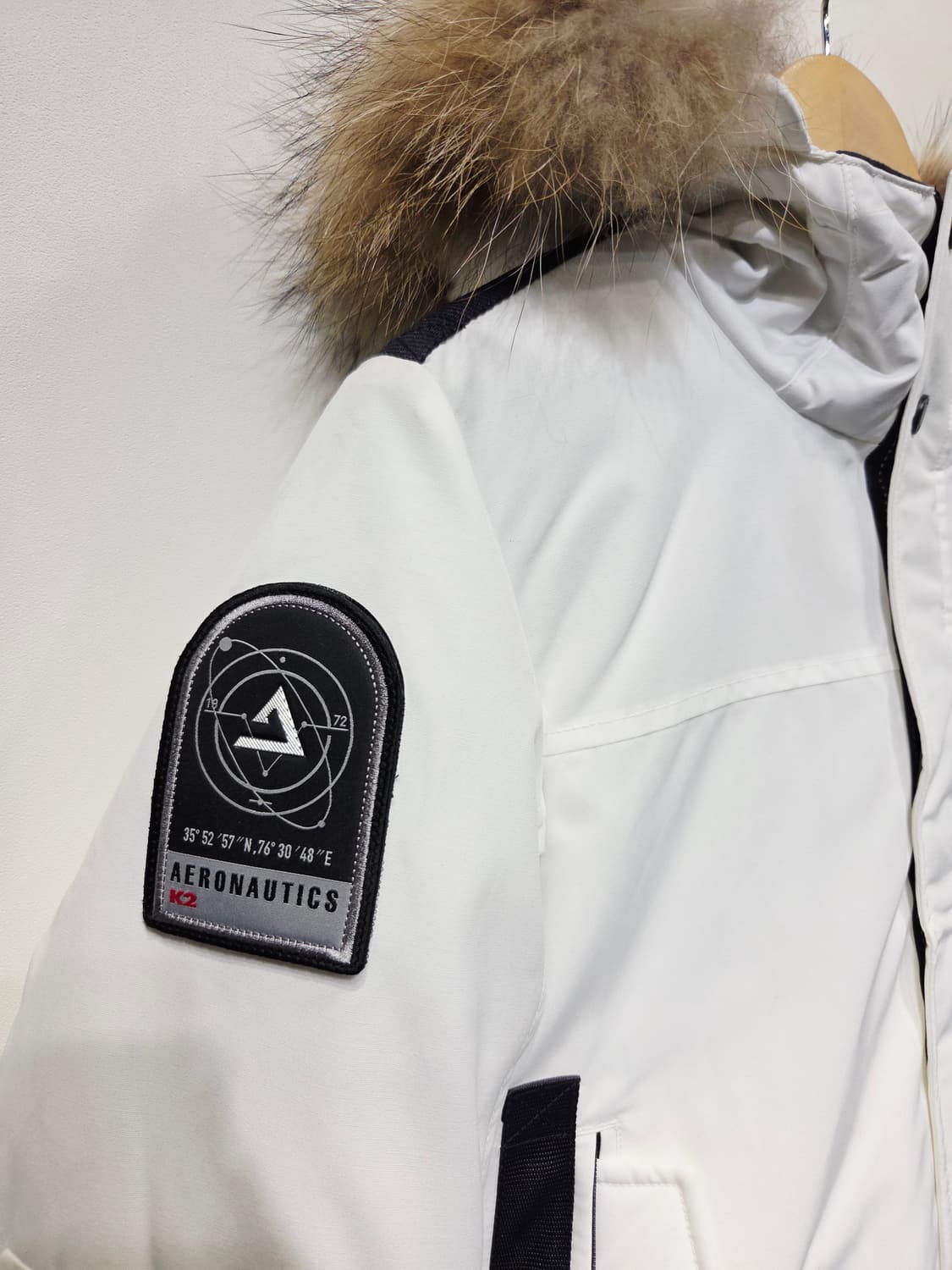 K2 봄버 라쿤털 구스다운 패딩_95 상품이미지3