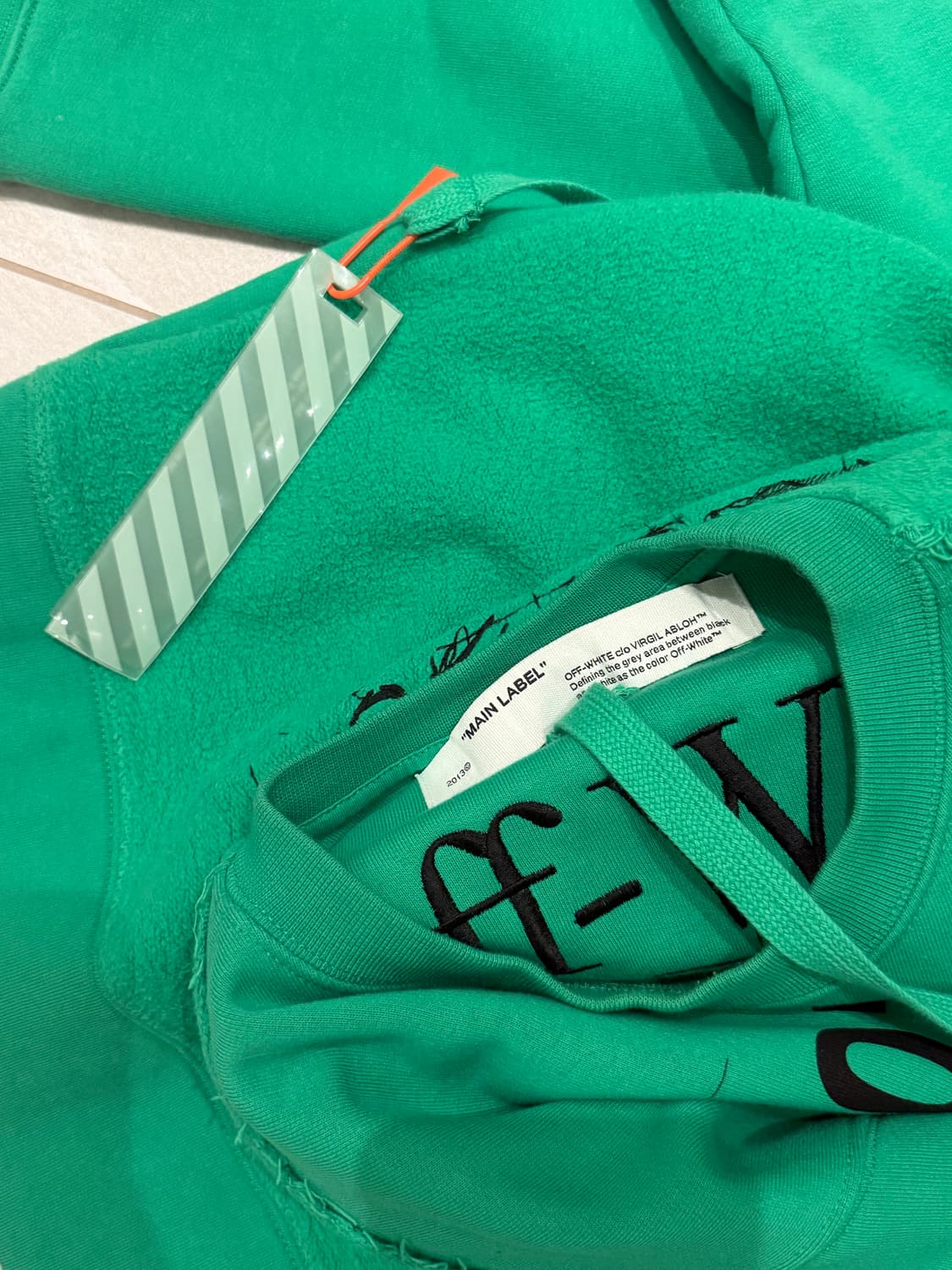 Off-White Public Television 맨투맨 S 상품이미지4