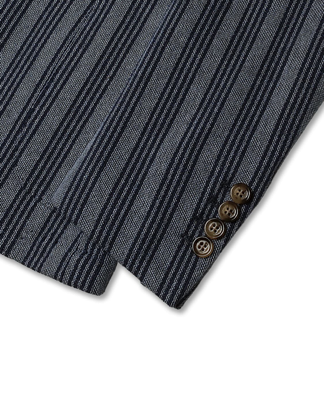 일레븐티 [Eleventy] 빈티지 클래식 스트라이프 니트 텍스처 자켓 상품이미지3