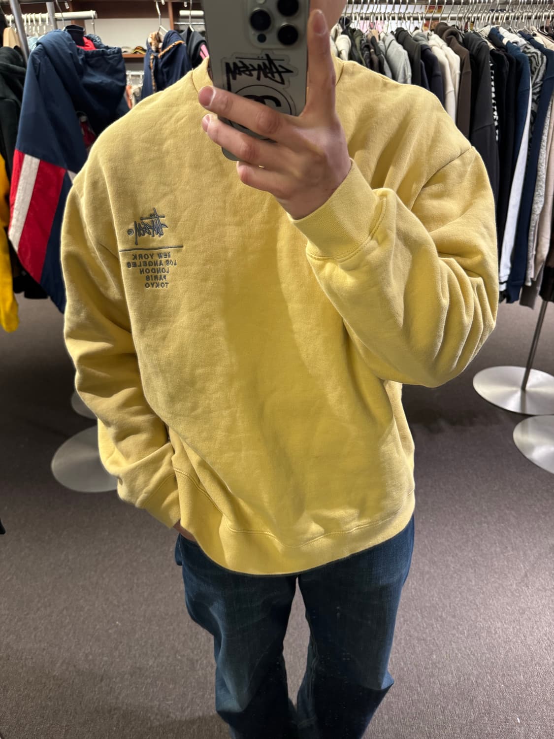 L)스투시 빈티지 시티 스웻셔츠 상품이미지1