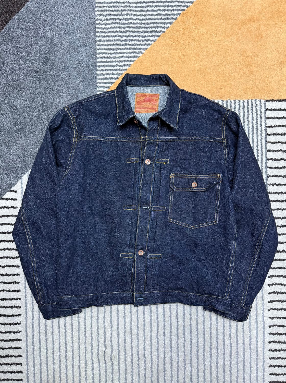 [44] 사무라이진스 17oz Zero+ Model Denim 자켓 상품이미지1