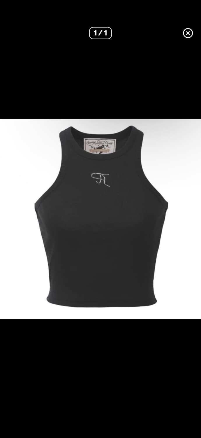 쓰리타임즈 쥬얼 탱크탑 나시 상품이미지1