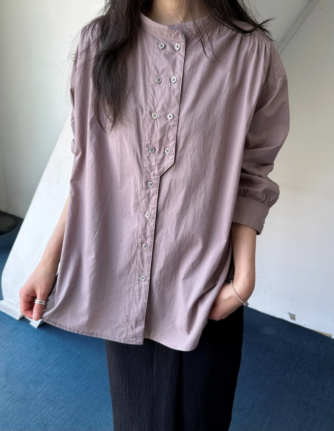High gauge natural cotton shirt 상품이미지7