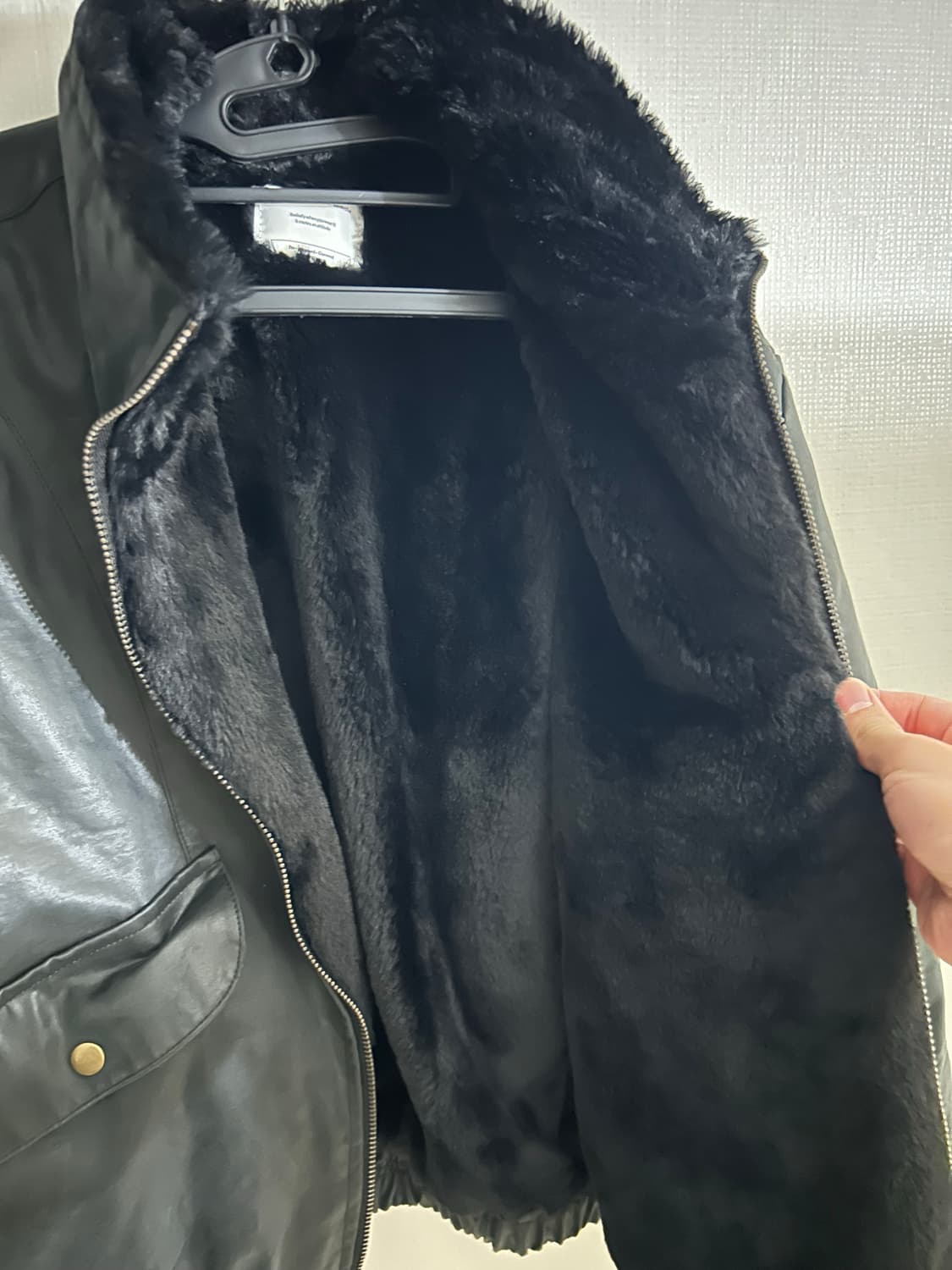 가죽 퍼 자켓 상품이미지5