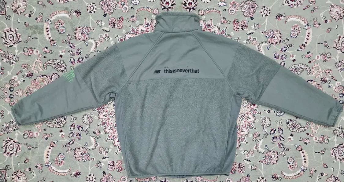 디스이즈네버댓x뉴발란스 플리스 자켓 L 상품이미지2