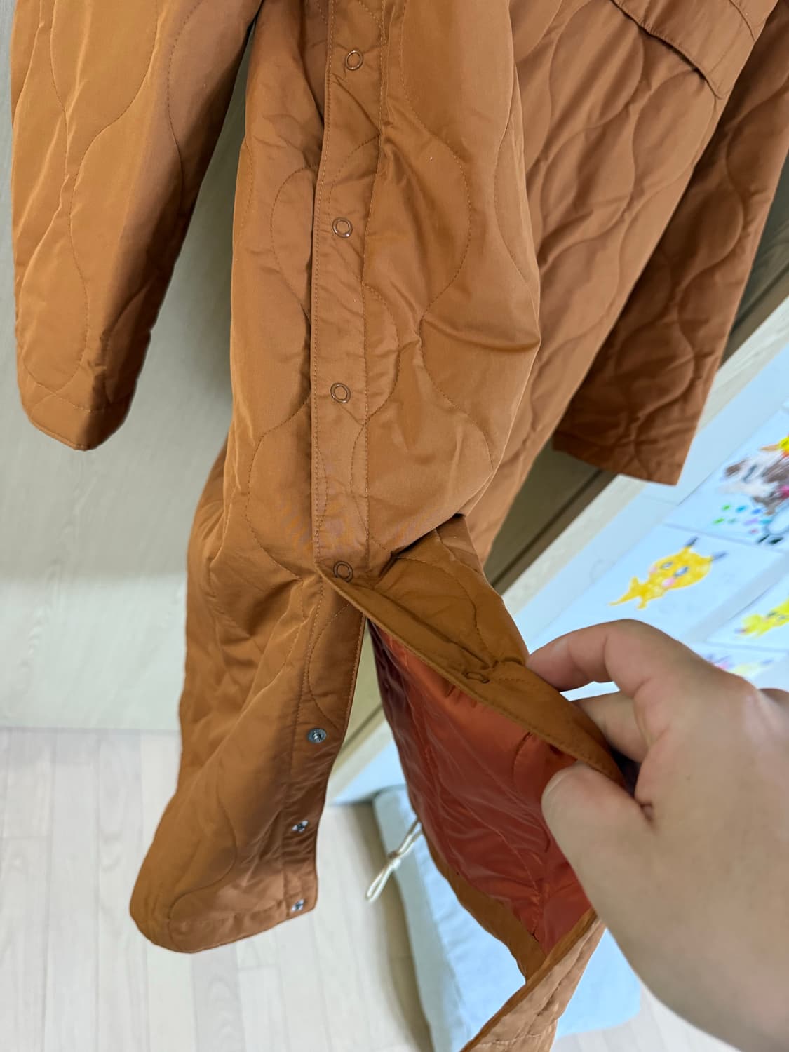 캡틴선샤인 롱 아노락 패딩 판매 상품이미지4