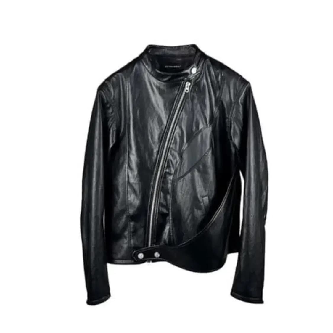 써저리 커브 레이어드 레더 자켓 S 상품이미지1