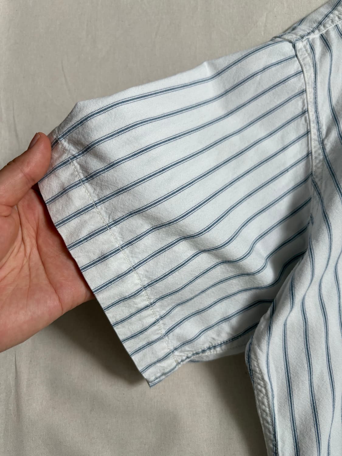 striped short sleeved shirt 상품이미지5