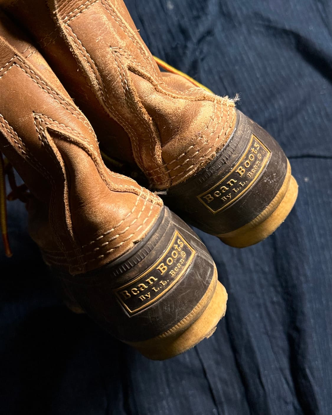 70-80‘s L.L.Bean 8‘ 풀그레인 빈부츠 US8M 상품이미지5