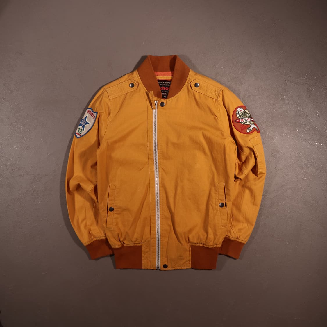 쇼트 코튼 플라이트 자켓  상품이미지1