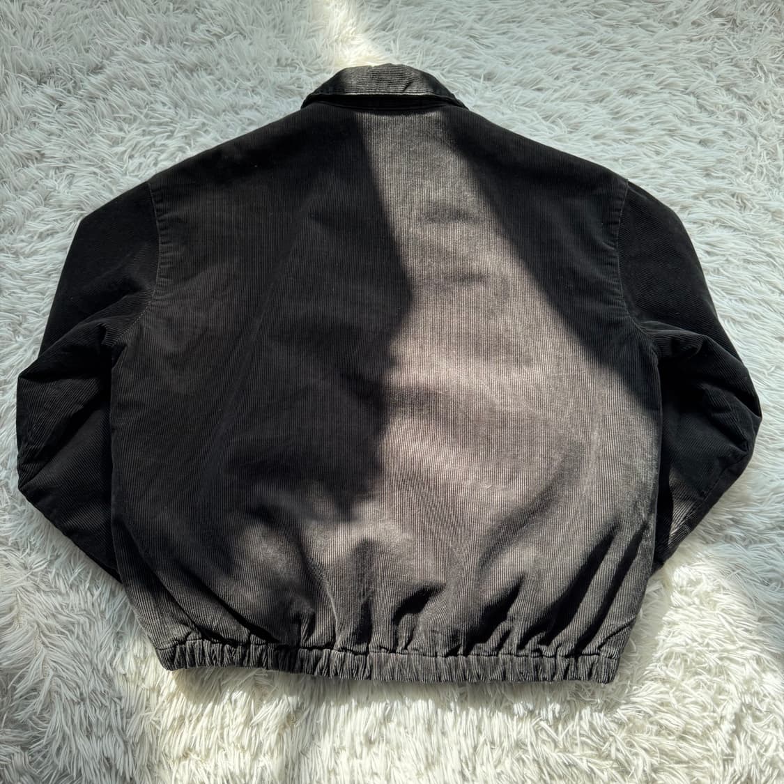 UNIQLO U 일본빈티지 코듀로이 패디드 블루종 유니클로u 벨벳 s 상품이미지3