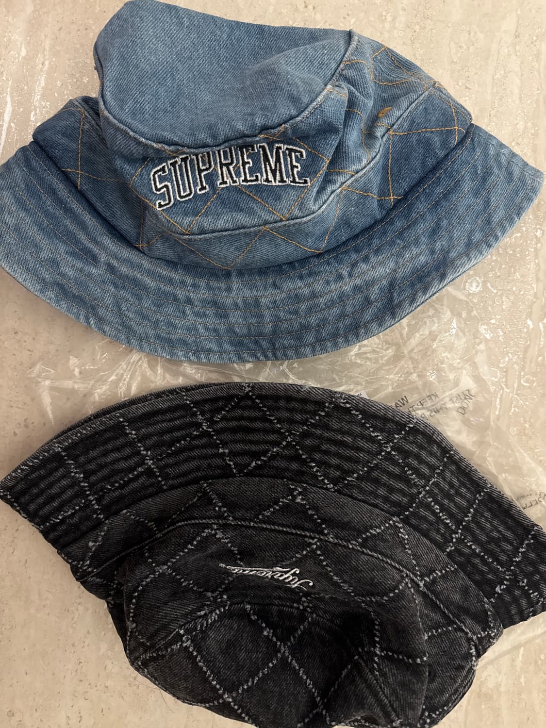 슈프림 데님 버킷햇 상품이미지1