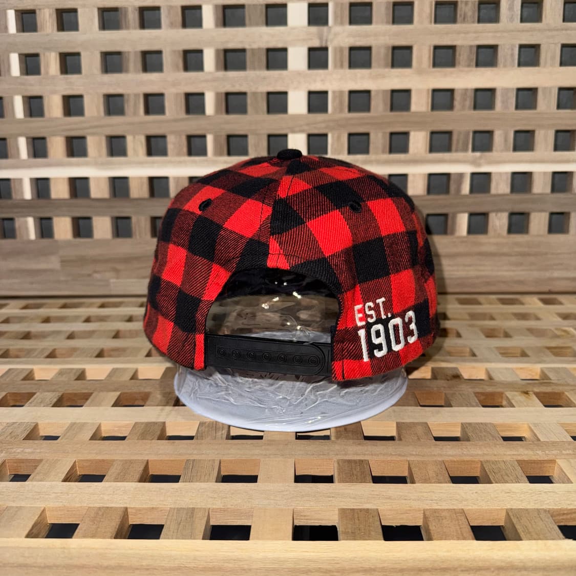 mlb 뉴욕양키스 럼버잭 체크 캡 상품이미지4