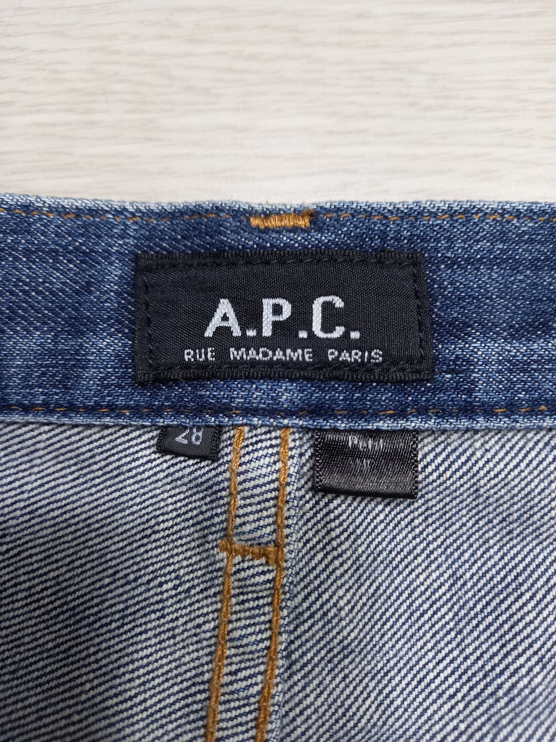 28 A.P.C 셀비지 데님팬츠 28-861 상품이미지7