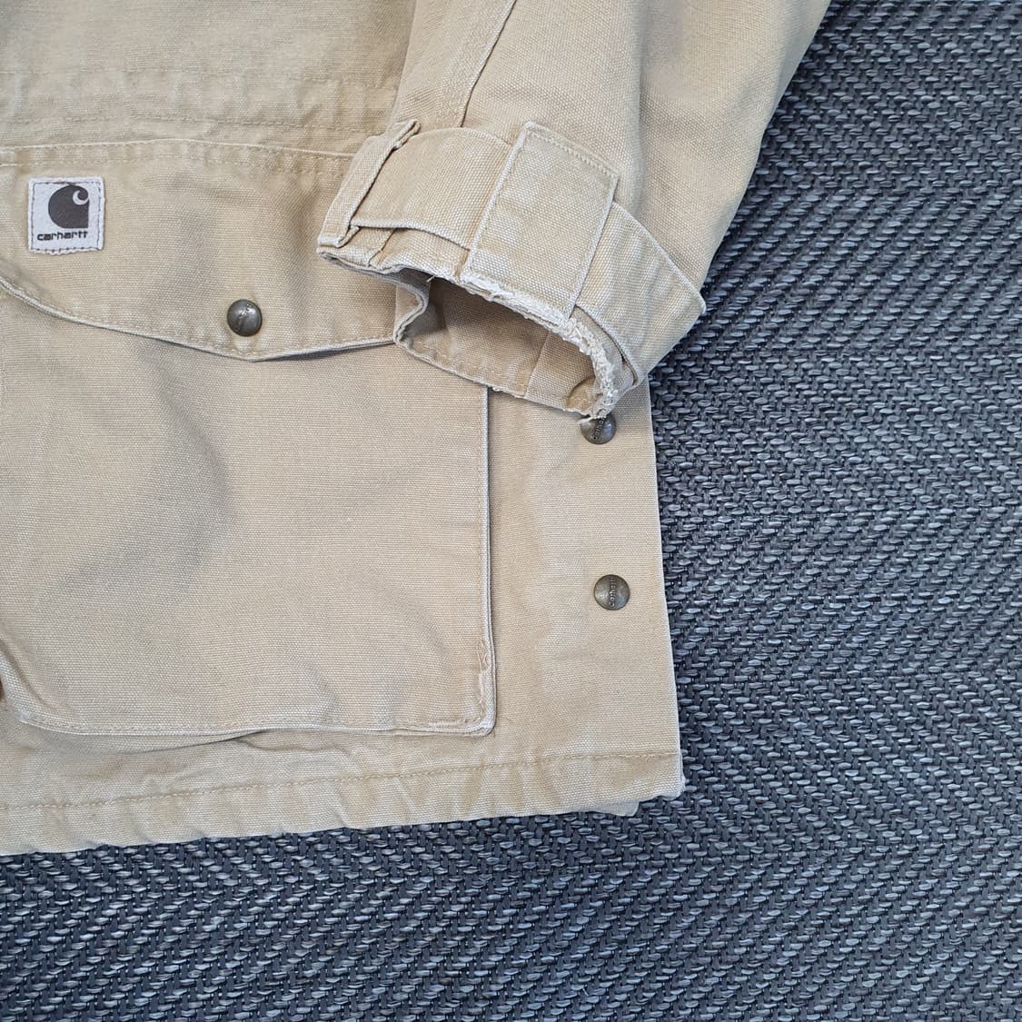 칼하트 C52 오리지널 코트 면자켓 남자110 상품이미지4