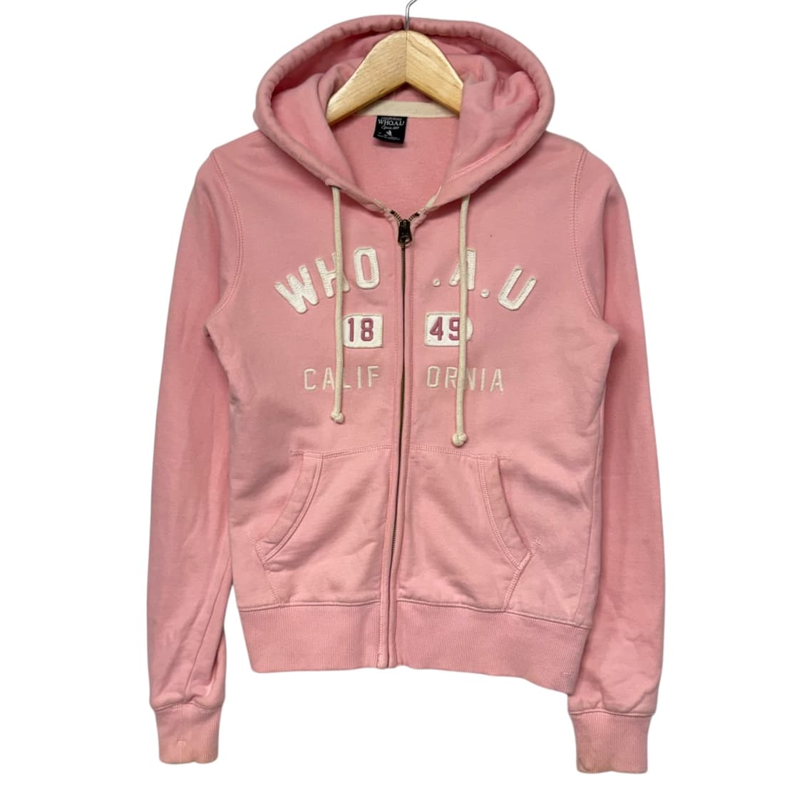 후아유 아치로고 후드집업 상품이미지1