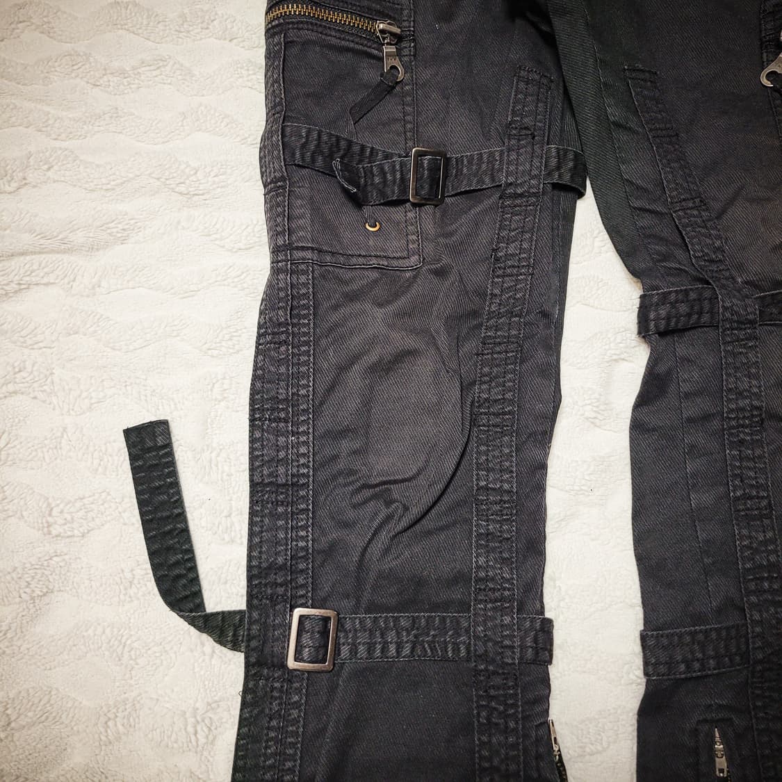 00s Military Bondage Bootscut Pants 상품이미지3