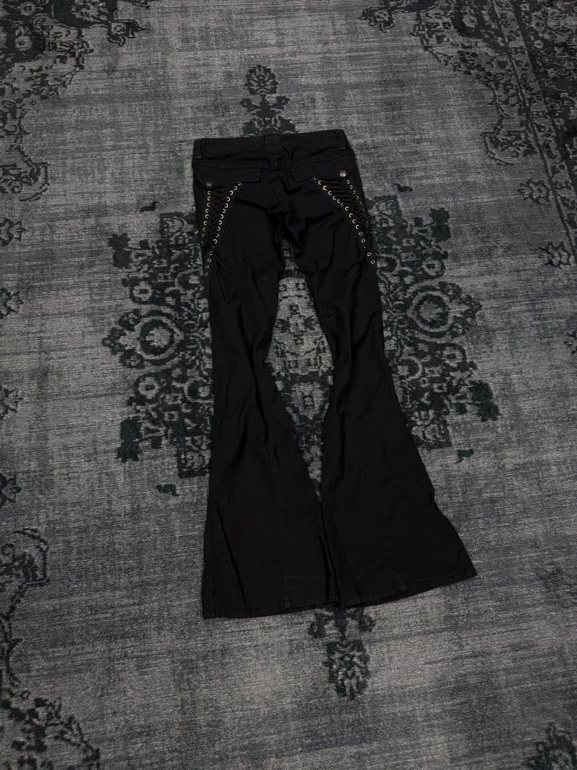 Cook jeans 00s archive lace up boots cut 상품이미지1