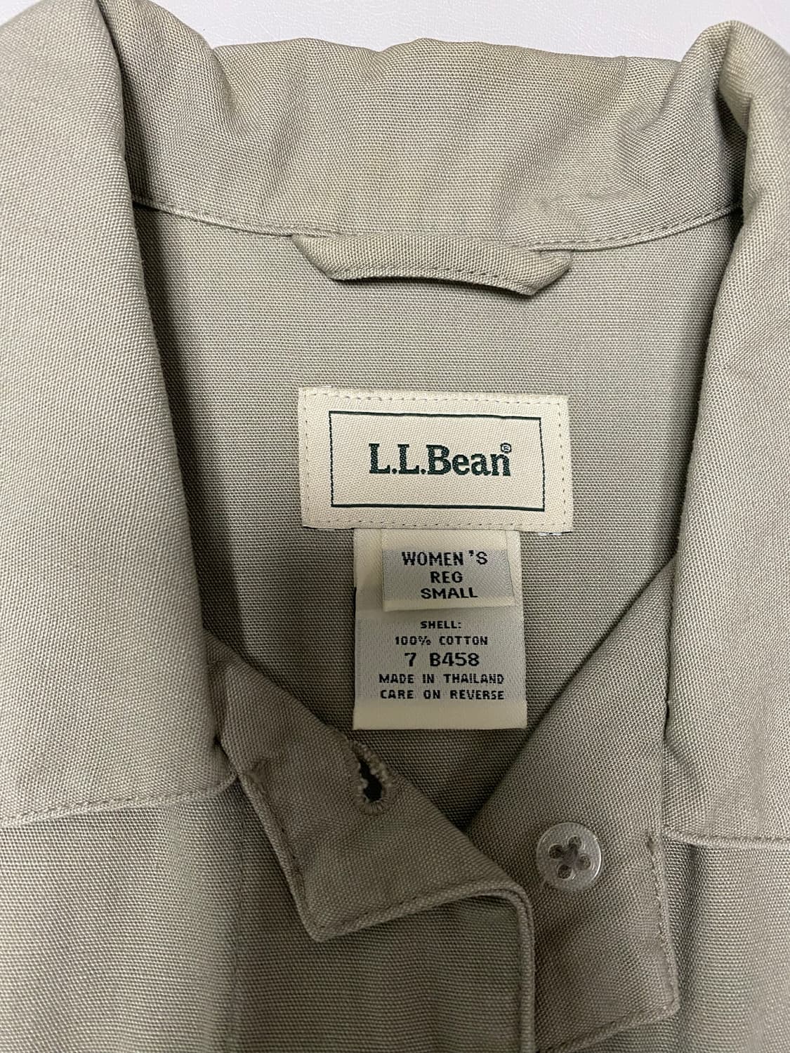 L.L.Bean 엘엘빈 여성 코튼 사파리 자켓 S 상품이미지4