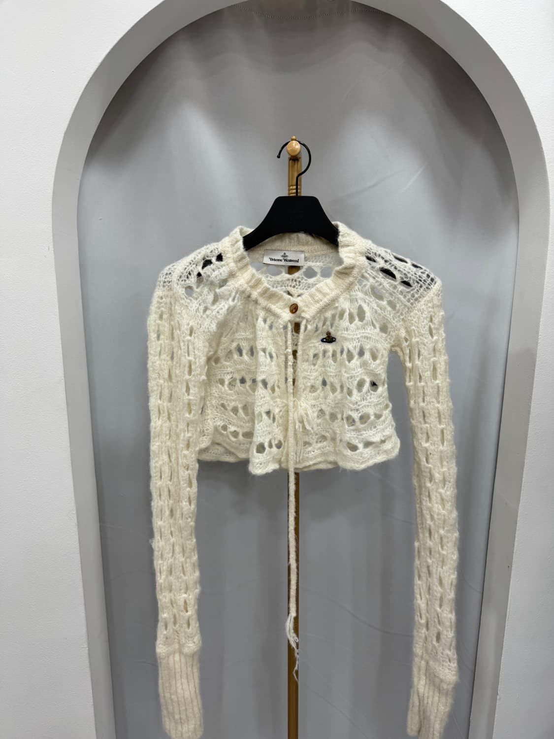 비비안웨스트우드 레이스워크 가디건 S  상품이미지1