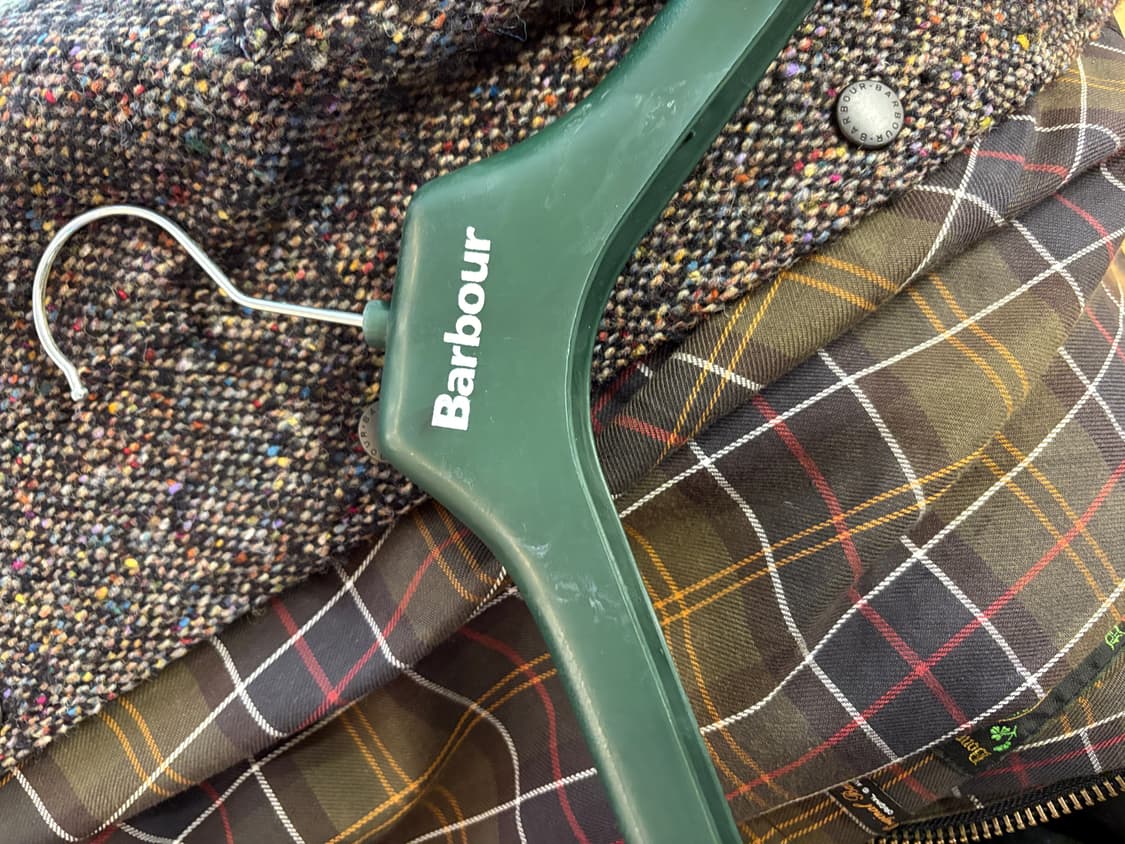 바버 노아 도네갈 트위드 코트 상품이미지8