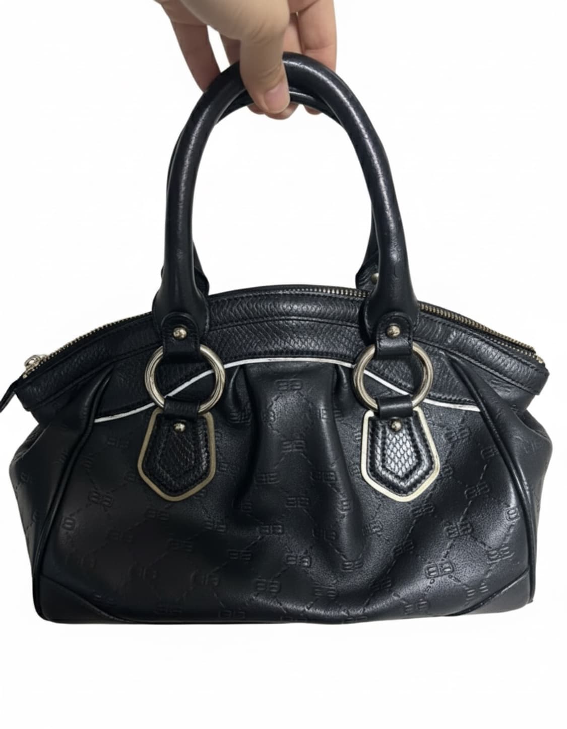 금강 발렌시아가 빈티지 가죽 토트백 상품이미지2