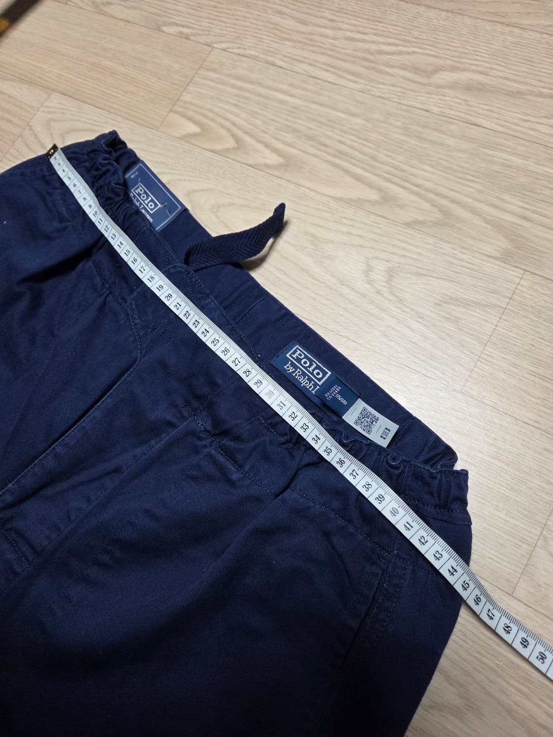 (새상품)POLO RALPH LAUREN 네이비 마린 스트링 팬츠 면바지 상품이미지8