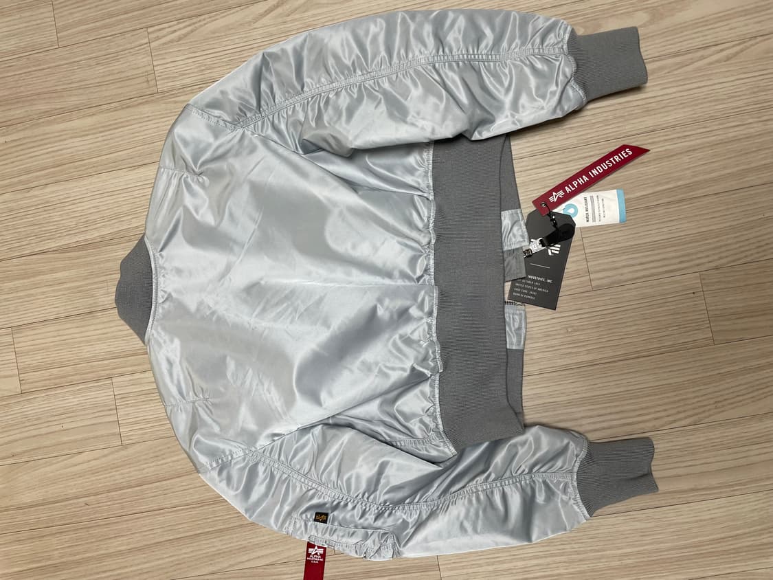 새상품) 알파인더스트리 L-2B 크롭드 젠 II 라이트 그레이 S/P 상품이미지10