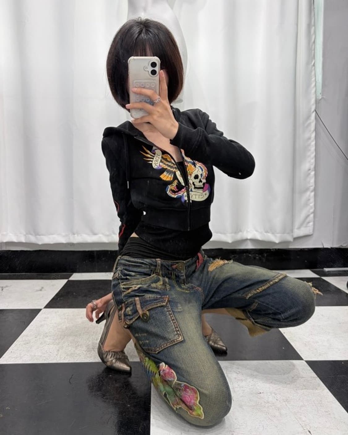 🎸Ed Hardy 프린팅 후디🎸 상품이미지4