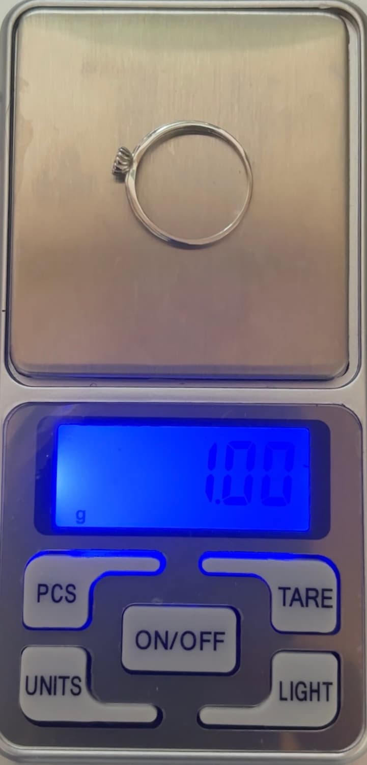 14k 반지(천연 다이아 1부) 상품이미지5