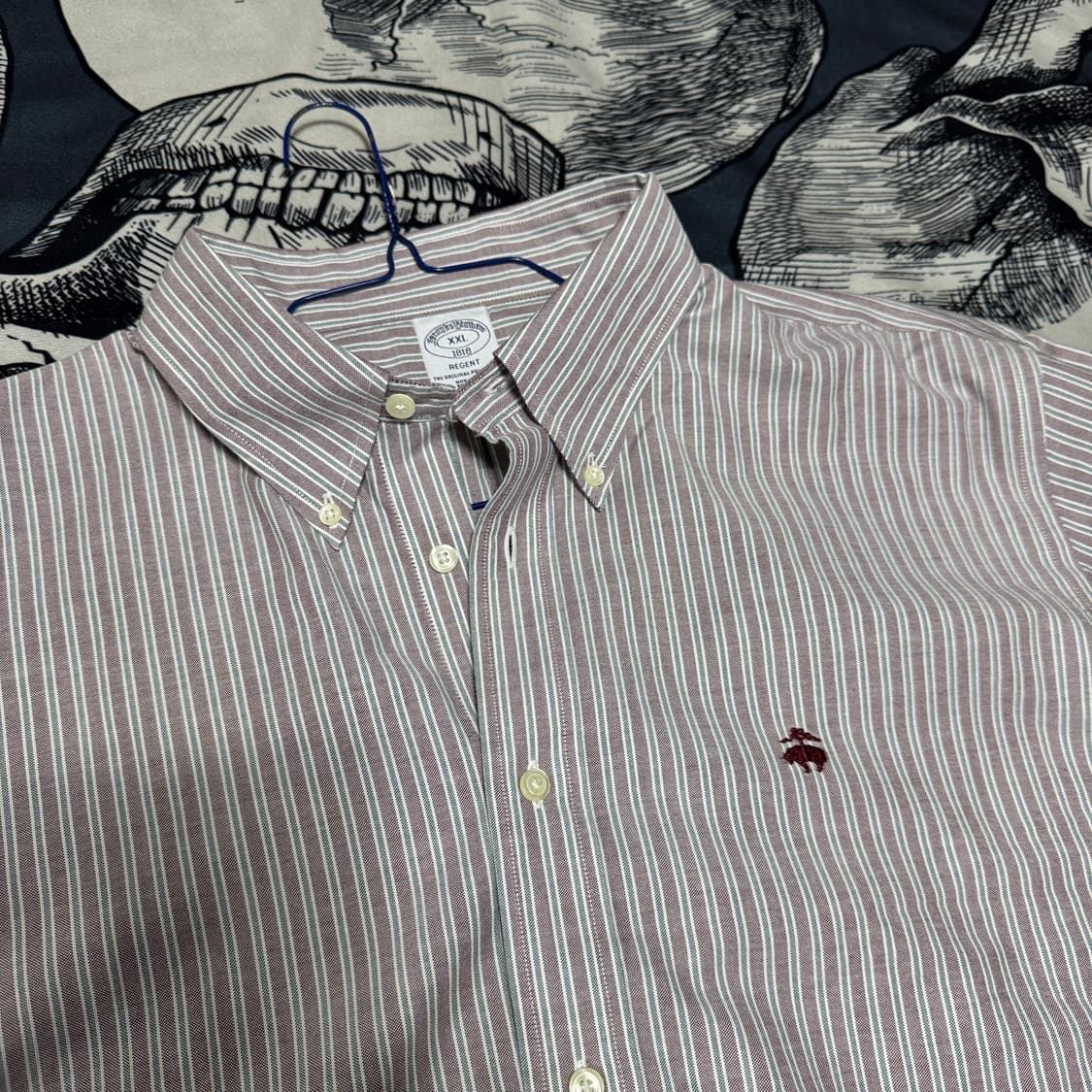 브룩스브라더스 스트라이프셔츠 2XL 사이즈  상품이미지2