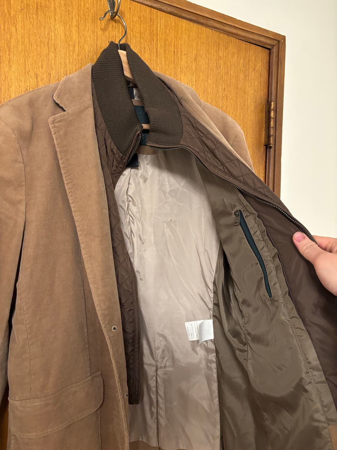 헨리코튼 브라운 코듀로이 블레이저 상품이미지4