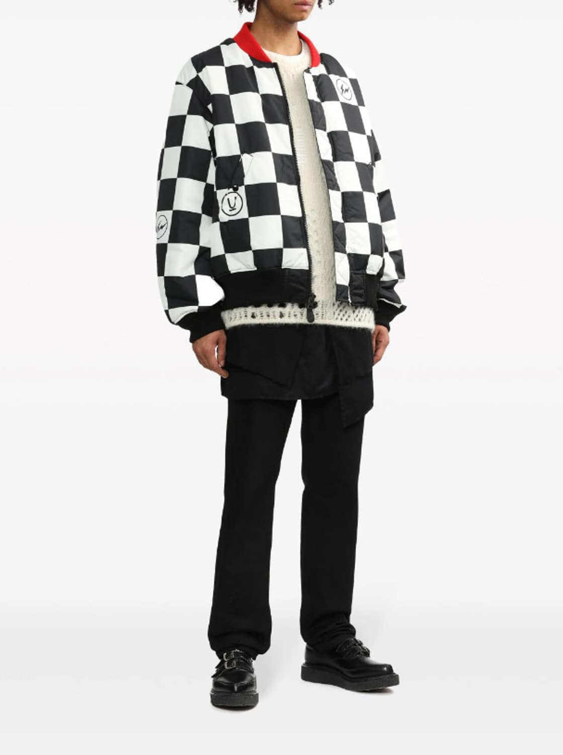 언더커버 프라그먼트 리버시블 MA-1 플라이트 자켓 상품이미지10