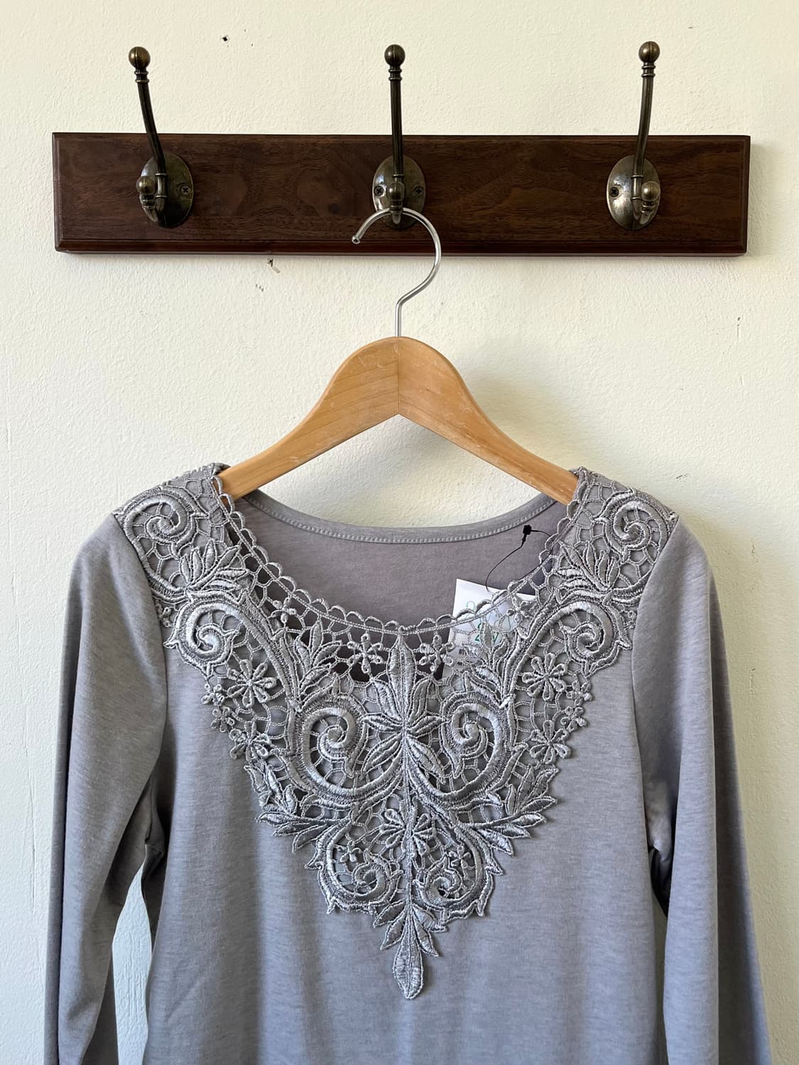 RELEASE 라이트 그레이 탑 상품이미지2