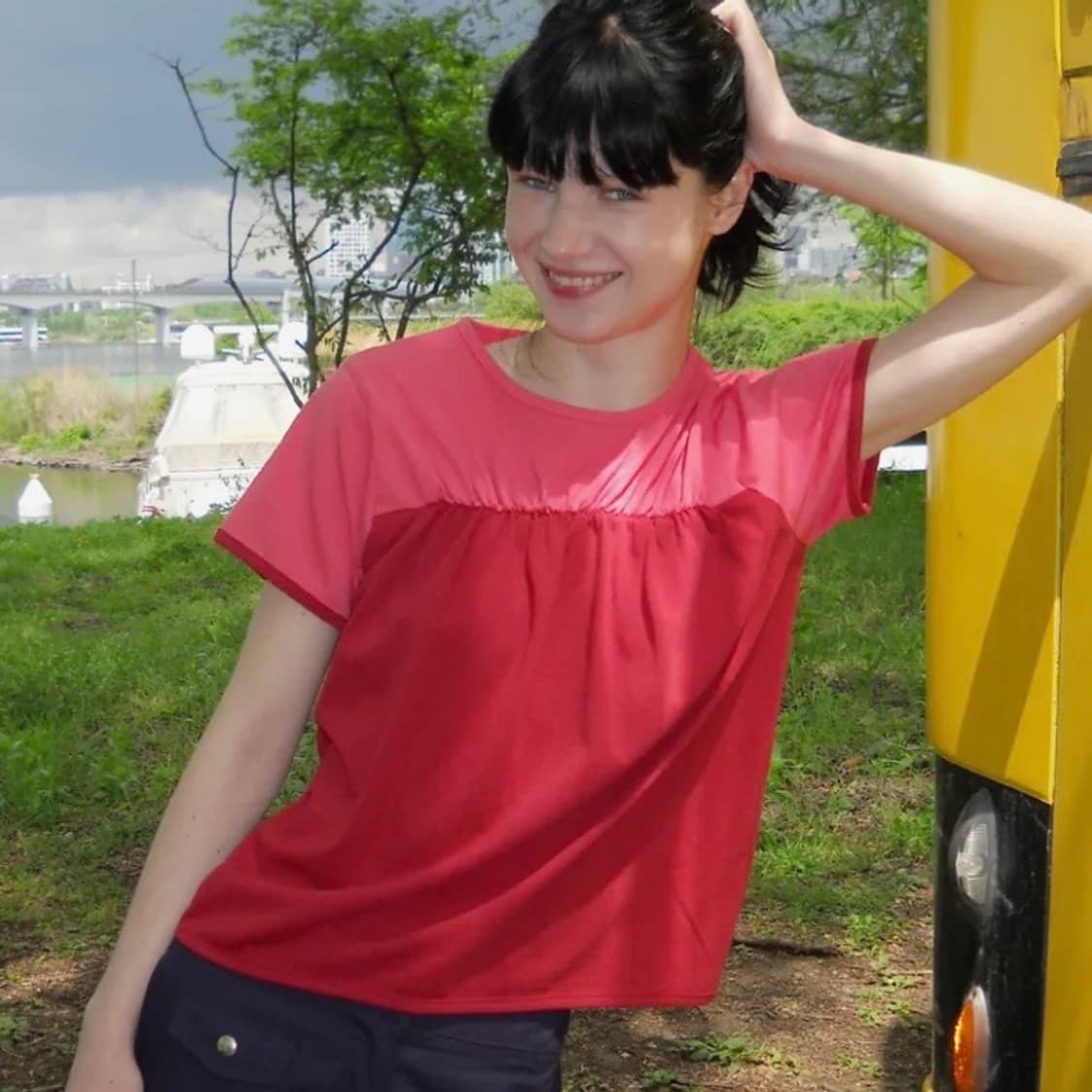 페스토 하프 앤 하프 셔링 티셔츠 상품이미지3