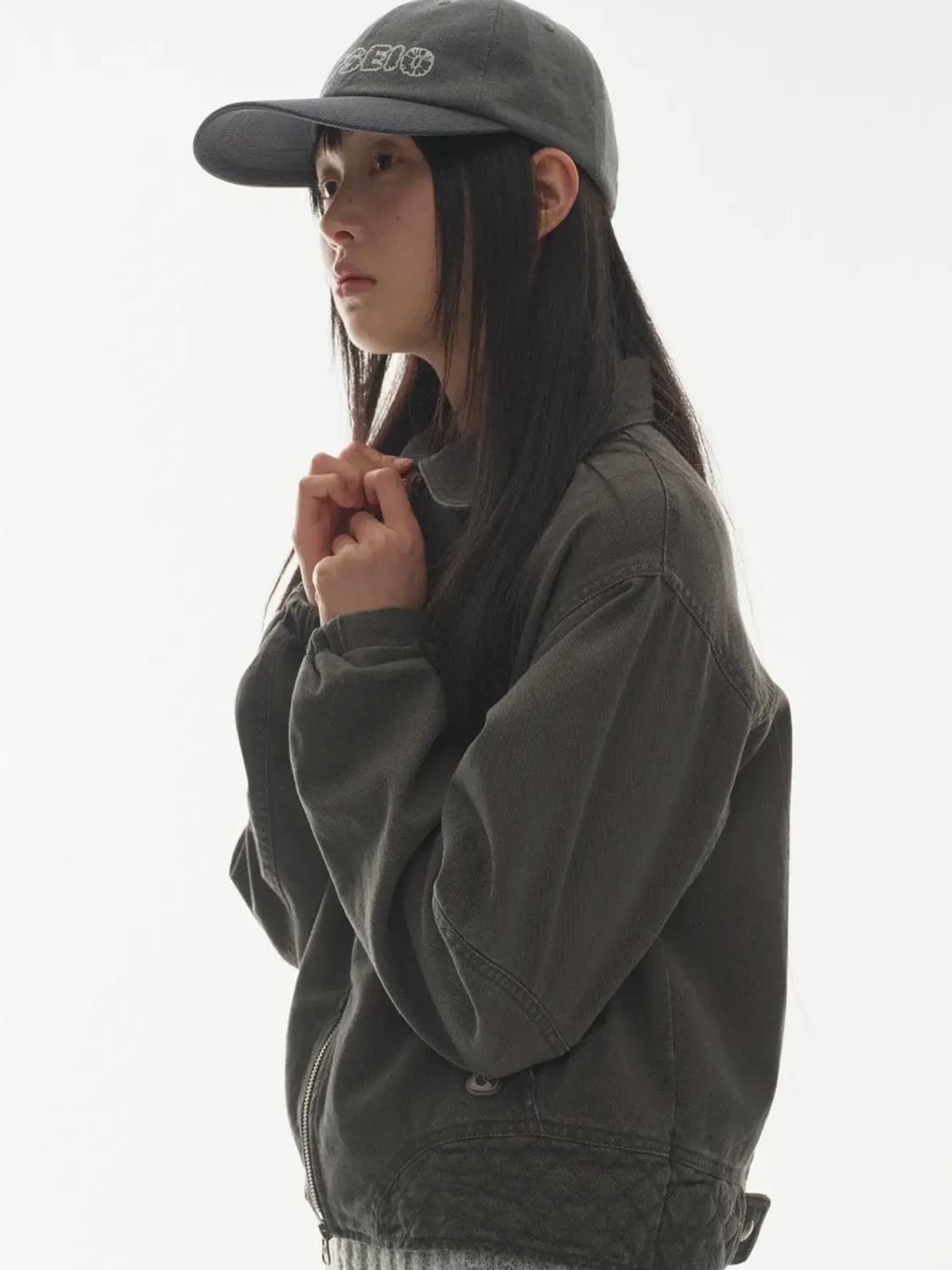 코이세이오 엔젤 캡 차콜 상품이미지2