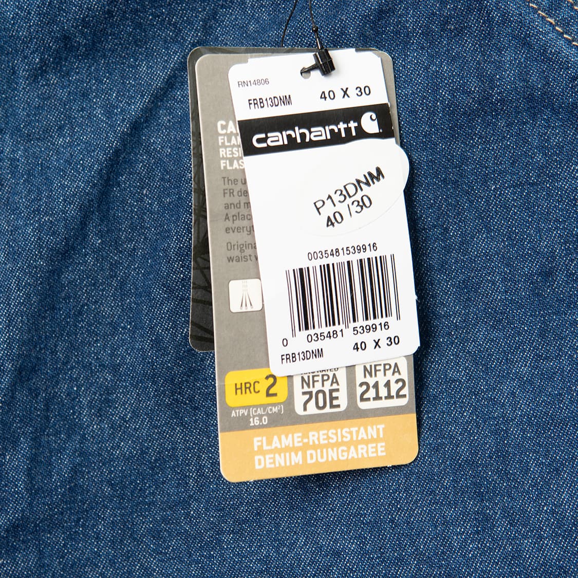 [39] 칼하트 FRB13 DNM 플레임 레지스턴스 카펜터 데님팬츠  상품이미지9