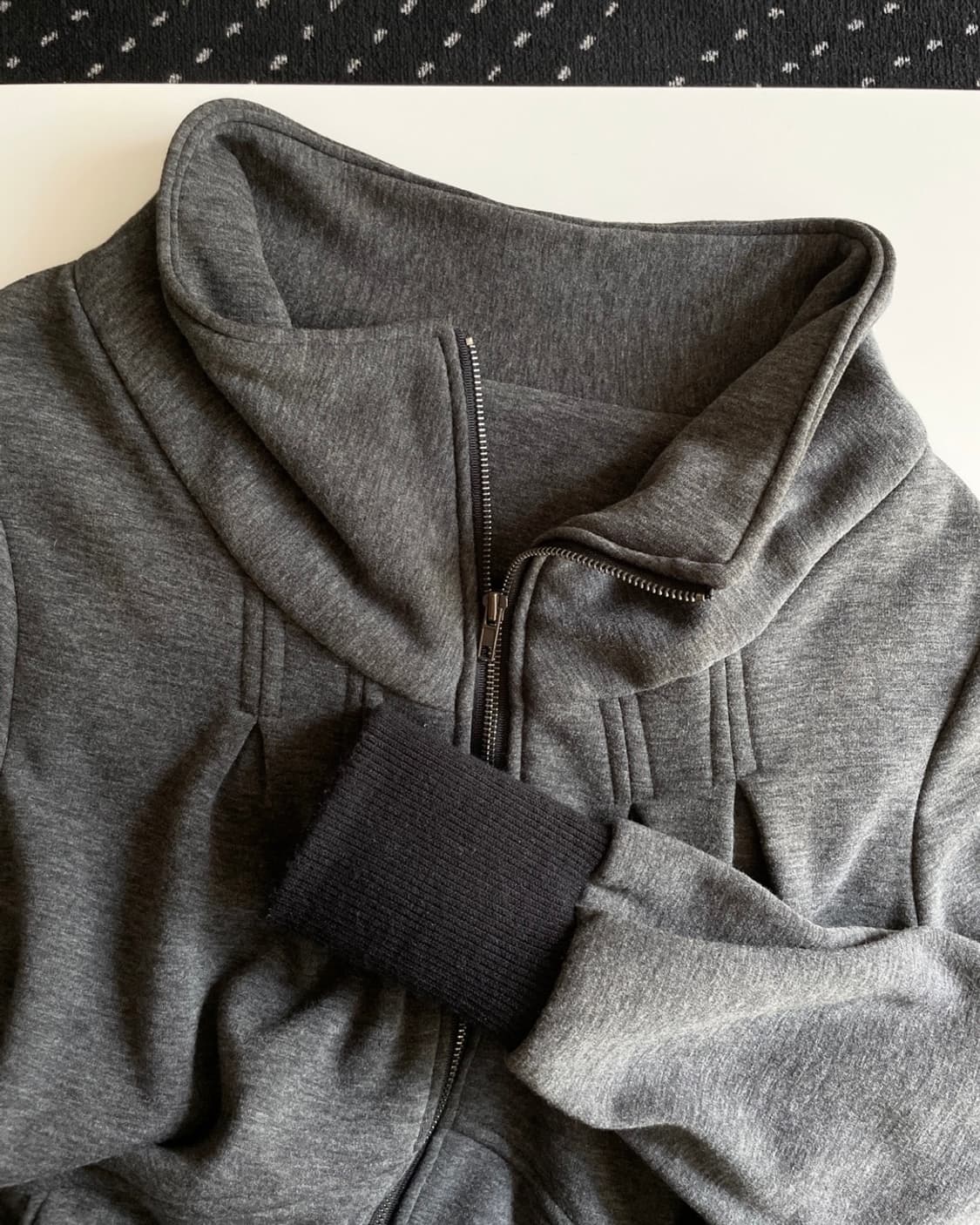 wide half neck zip-up 상품이미지9