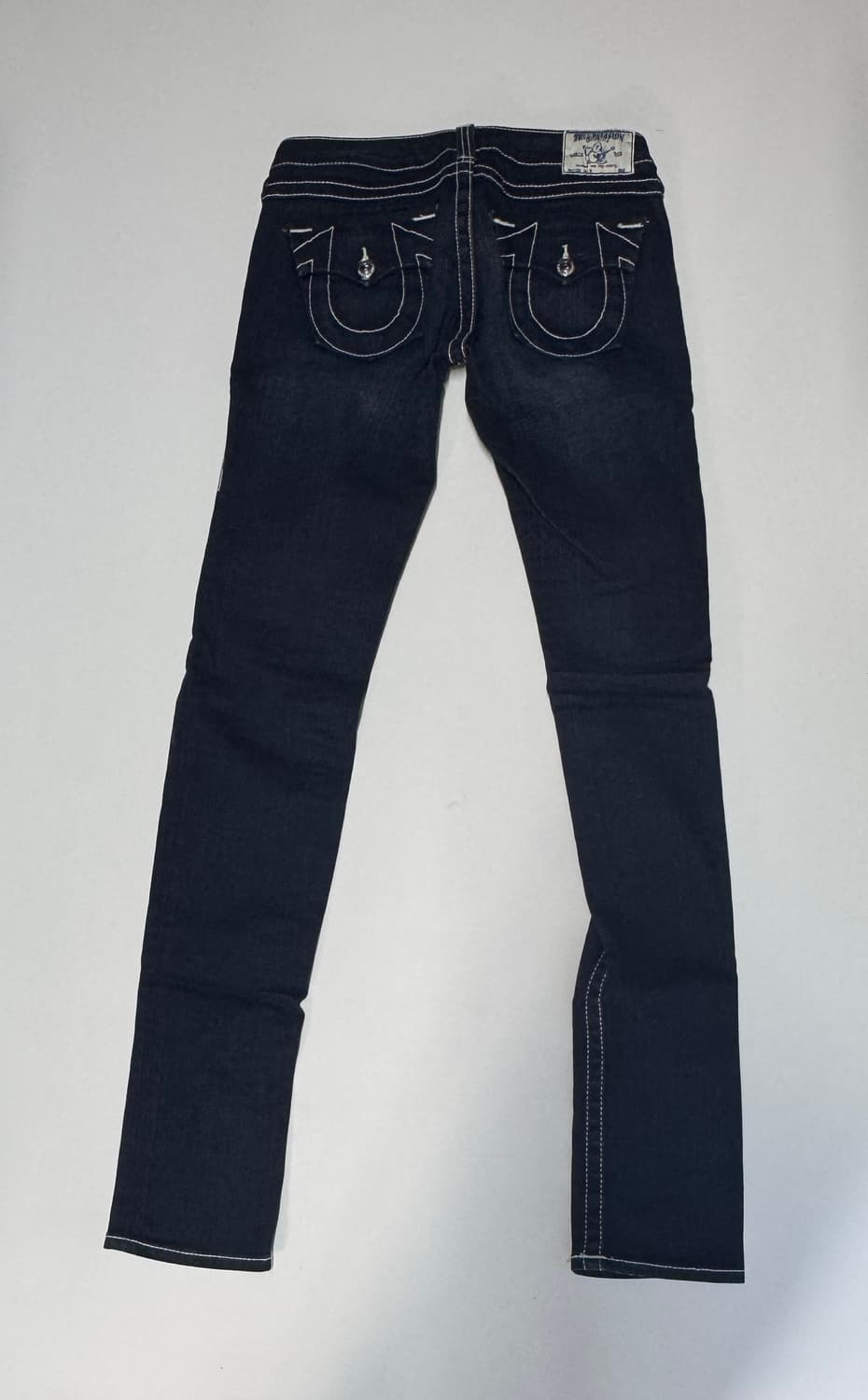 정품!! 여성 트루릴리전 스티치 스키니 데님팬츠 31인치 상품이미지1