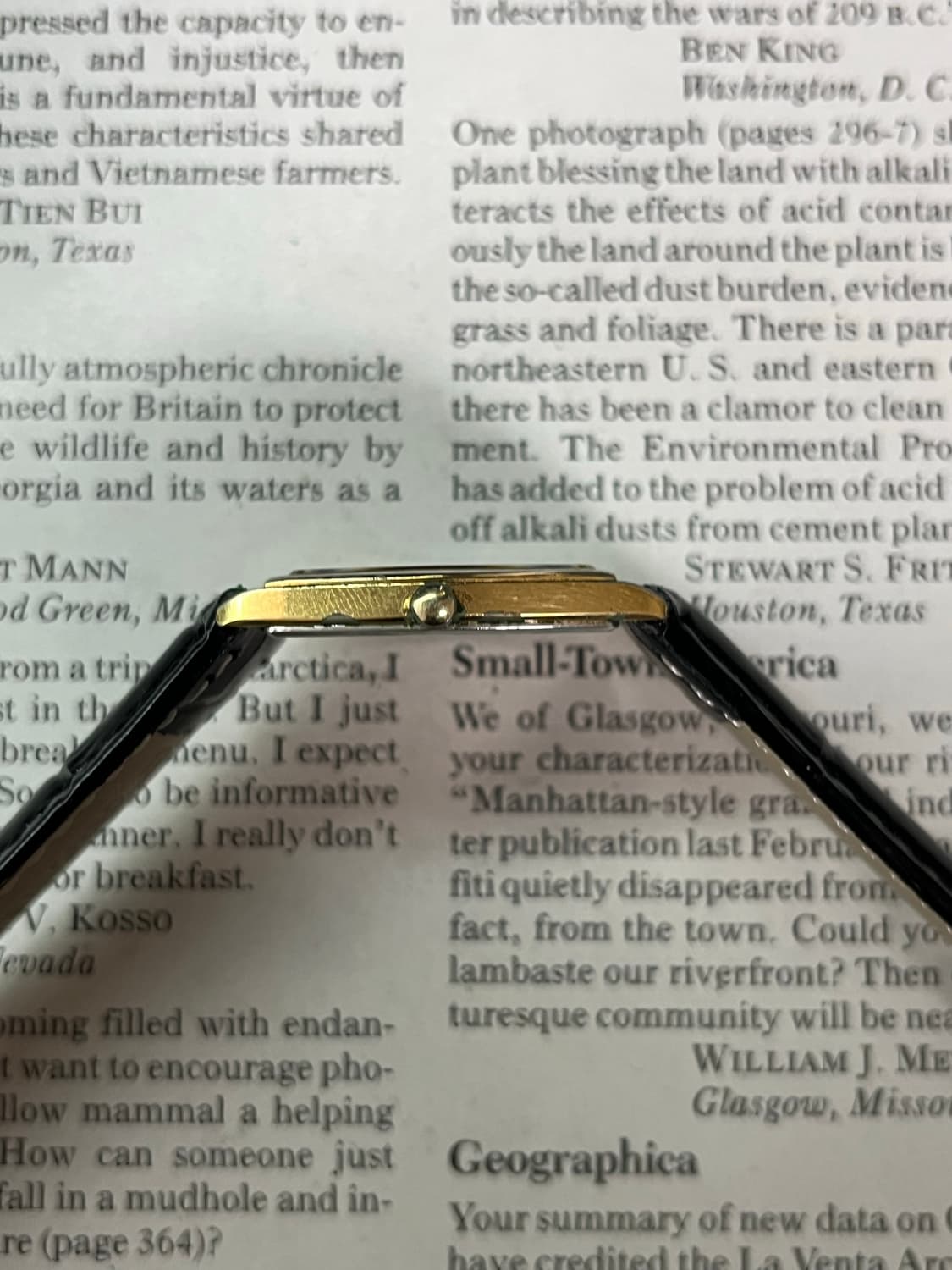 빈티지 세이코 쿼츠 헥사곤  상품이미지5