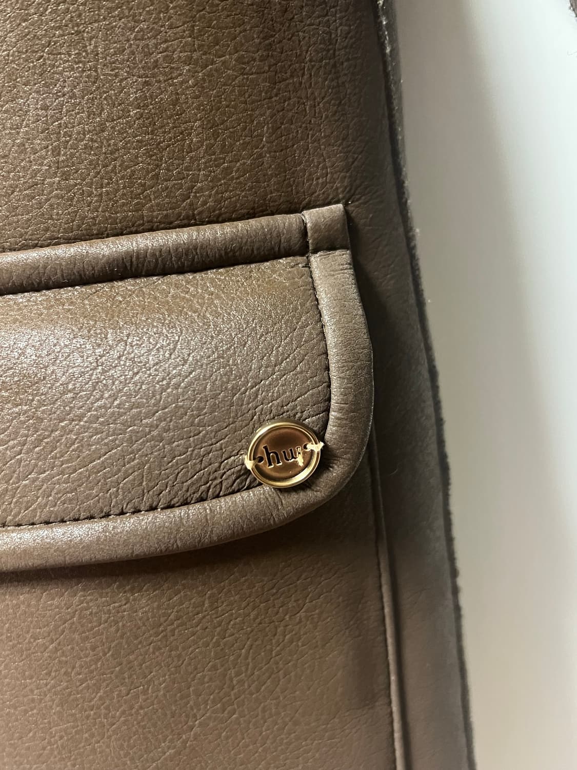 호와스 허그 리버시블 무스탕 초코 브라운 판매 상품이미지2